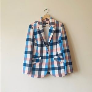 Plaid Blazer